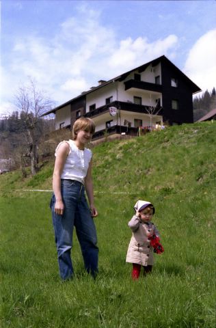 Majka i Magda na ��ce